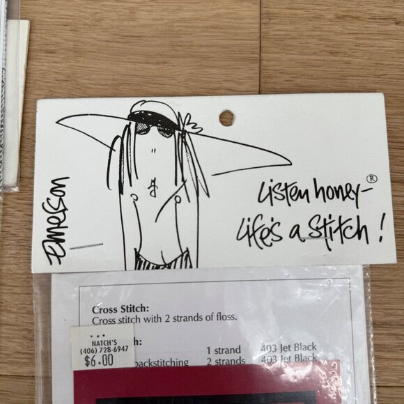 Twisted Threads Emerson Listen Honey Cross Stitch Charts LOT of 5 NEW SEALED - Picture 3 of 6